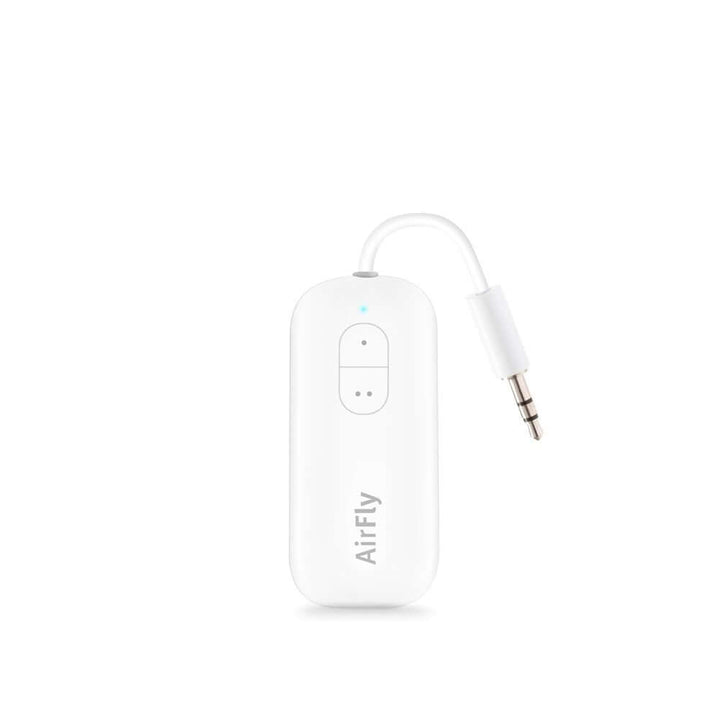 Buy online & save AirFly Duo |Twelve South |BEON.COM.AU AirFly Duo is the missing link between wireless headphones and wired headphone jacks.AirFly Duo is a wireless headphone adapter that lets you use your favourite wireless headphones or earbuds in places that only have a headphone jack - like airplanes and treadmills. Plug this tiny transmitter int... Twelve South at BEON.COM.AU