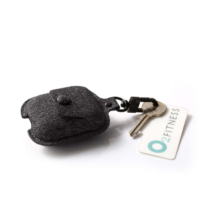 Buy online & save AirSnap Twill for AirPods - Smoke |Twelve South |BEON.COM.AU Carry (and protect) your AirPods in style. Slip your AirPods Charging Case into AirSnap to keep your pricey ear buds safe and sound but still easily accessible. Hook the built-in swivel clip to your backpack or bag and you'll never have to search for where you left your AirPods again! When yo... Twelve South at BEON.COM.AU