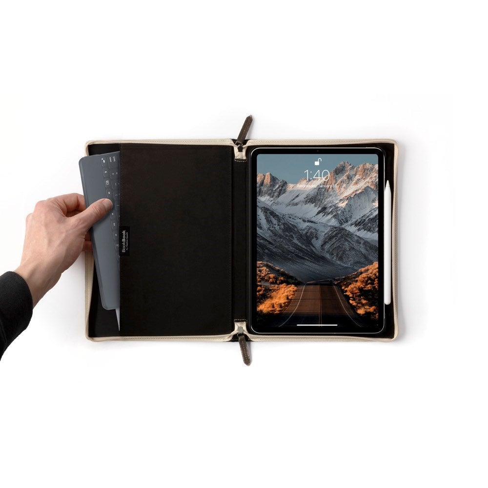 BEON.COM.AU Full-function vintage leather case for iPad Pro BookBook for iPad Pro is a gorgeous leather case designed to fit iPad Pro like a glove. Each BookBook is a handmade, one-of-a-kind, hardback leather case designed to protect and enhance your iPad Pro experience. When your work is done, know that you... Twelve South at BEON.COM.AU