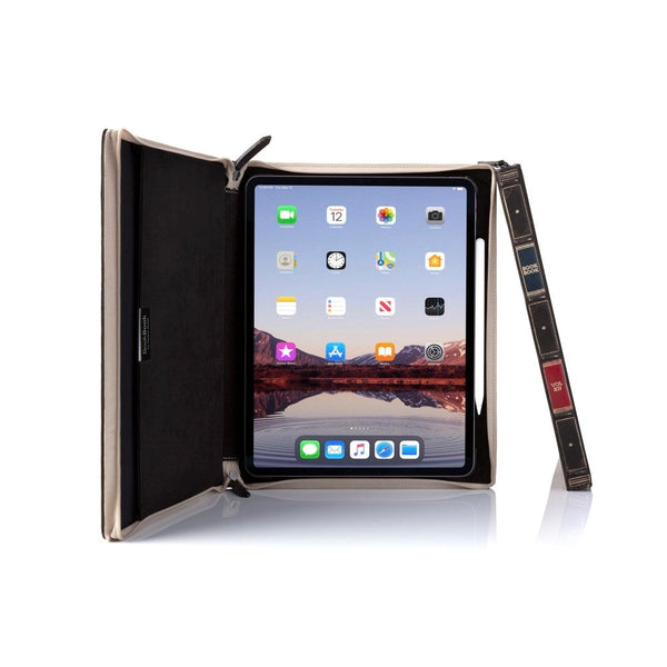 Buy online & save BookBook vol 2 - iPad Pro 12.9 (3rd/4th Gen) - Brown |Twelve South |BEON.COM.AU Full-function vintage leather case for iPad ProBookBook for iPad Pro is a gorgeous leather case designed to fit iPad Pro like a glove. Each BookBook is a handmade, one-of-a-kind, hardback leather case designed to protect and enhance your iPad Pro experience. When your work is done, know that your... Twelve South at BEON.COM.AU