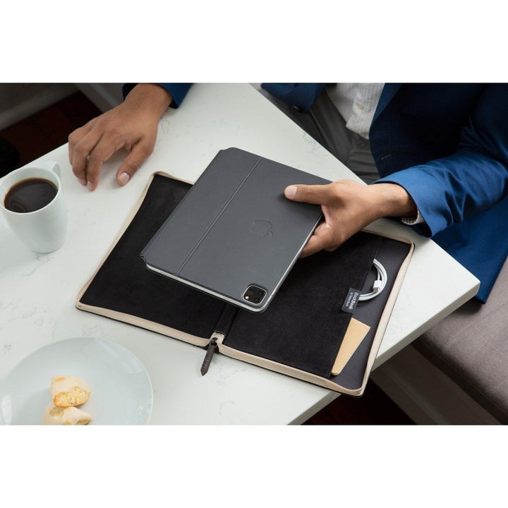 Buy online & save BookBook Cover - iPad Pro 11/Air 3/10.2 (7th Gen) - Brown |Twelve South |BEON.COM.AU iPads + Apple keyboard users, this is your BookBook BookBook Cover for iPad is a handcrafted genuine leather cover for  iPad and its attached keyboard, like the Apple Smart Keyboard Folio or Magic Keyboard. Tucked inside this cover that looks like a vintage book, your iPad and keyboard are protec... Twelve South at BEON.COM.AU