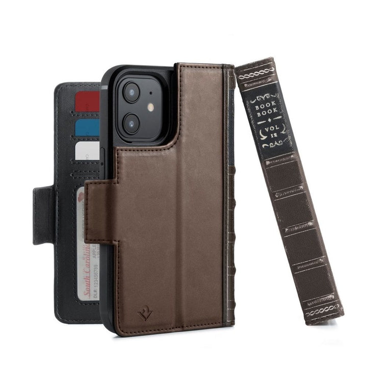 Buy online & save BookBook for iPhone 12 Mini - Brown (MagSafe) |Twelve South |BEON.COM.AU Hooked on BookBook? Check out the next chapter.It’s here. A fresh version of our legendary BookBook, now compatible with Apple MagSafe Charger and your favorite MagSafe accessories. BookBook for iPhone streamlines your everyday carry by combining a wallet and iPhone case into a little luxurious l... Twelve South at BEON.COM.AU