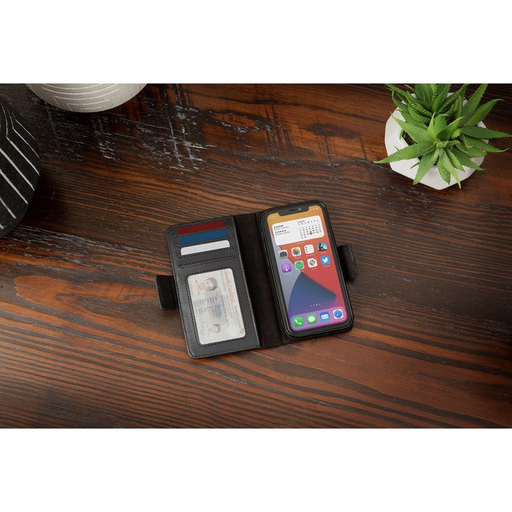 Buy online & save BookBook for iPhone 12 Mini - Black (MagSafe) |Twelve South |BEON.COM.AU Hooked on BookBook? Check out the next chapter.It’s here. A fresh version of our legendary BookBook, now compatible with Apple MagSafe Charger and your favorite MagSafe accessories. BookBook for iPhone streamlines your everyday carry by combining a wallet and iPhone case into a little luxurious l... Twelve South at BEON.COM.AU