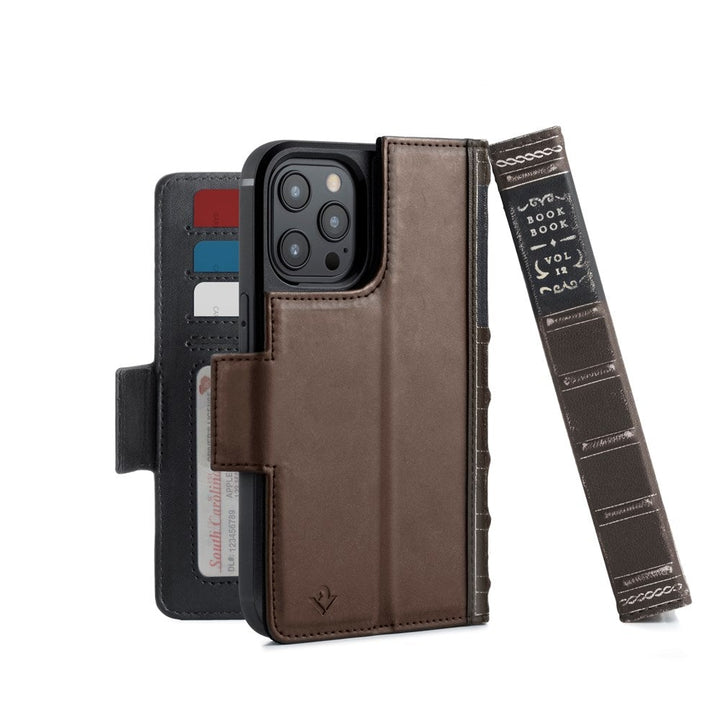 Buy online & save BookBook for iPhone 12/12 Pro - Brown (MagSafe) |Twelve South |BEON.COM.AU Hooked on BookBook? Check out the next chapter.It’s here. A fresh version of our legendary BookBook, now compatible with Apple MagSafe Charger and your favorite MagSafe accessories. BookBook for iPhone streamlines your everyday carry by combining a wallet and iPhone case into a little luxurious l... Twelve South at BEON.COM.AU