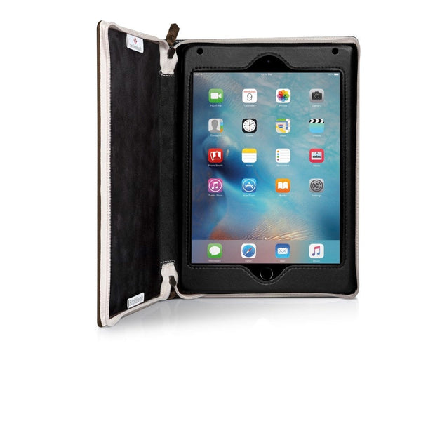 Buy online & save BookBook for iPad Mini 5 - Brown |Twelve South |BEON.COM.AU Modern tech meets vintage style.BookBook for iPad is a gorgeous leather case designed to fit like a glove. Each BookBook is a handmade, one-of-a-kind, hardback leather case designed to protect and enhance your iPad experience. When your work is done, know that your iPad is safely housed in a prot... Twelve South at BEON.COM.AU