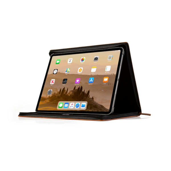 Buy online & save Journal - iPad Pro 12.9 (2018) - Cognac |Twelve South |BEON.COM.AU Luxurious protection for your iPad Pro. Journal for iPad Pro includes features such as edge to edge screen display, a compact keyboard pocket, and full Smart HDR camera access. The most advanced iPad yet will be protected in our most sophisticated Journal yet. We thought of everything. Working on... Twelve South at BEON.COM.AU