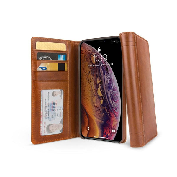 Buy online & save Journal for iPhone XS Max - Cognac |Twelve South |BEON.COM.AU Luxury protection for the world's best phone.Presenting Journal for iPhone, Twelve South’s finest, most luxurious iPhone case ever. Wrap your hand around this handsome folio and all you feel is the warmth of full-grain, hardwearing leather. Even the composite shell that holds iPhone has a bea... Twelve South at BEON.COM.AU
