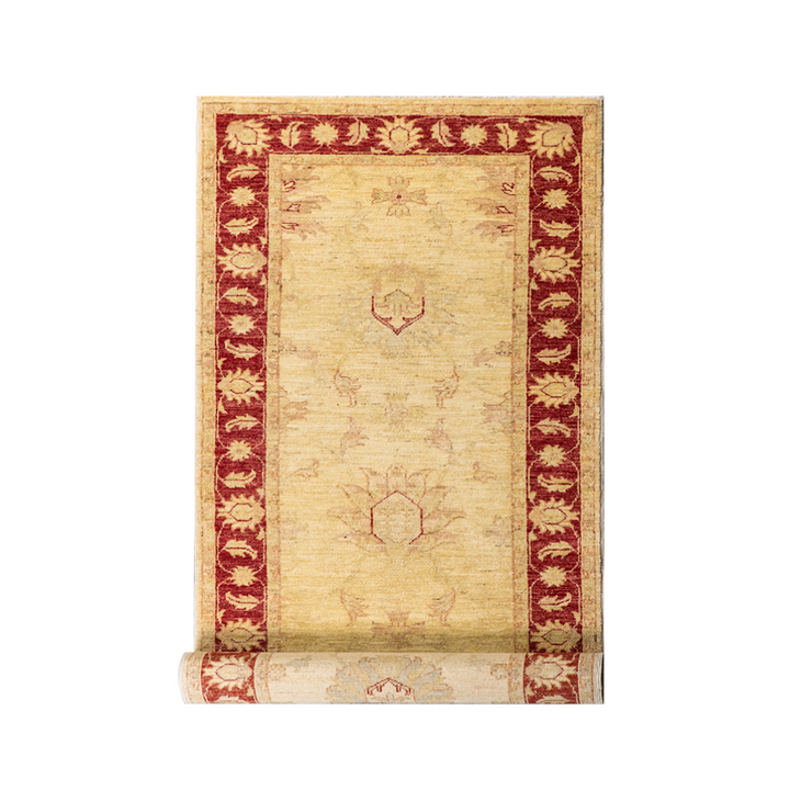 Buy Authentic Afghan Chobi Handmade Runner Runners made in Afghanistan at BEON | Size: Foundation: CottonPile: Handspun WoolShape: Rectangular Hand knotted and meticulously crafted by Afghan artisans in Afghanistan.