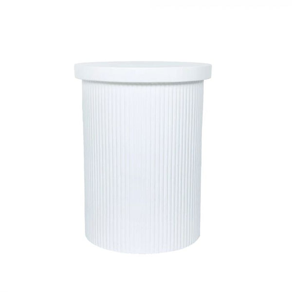 Amalfi Javi Side Table White 35x35x45cm Amalfi’s beauty centres on its diversity – there are unique pieces to suit every taste. Decorative side tables are the perfect accessories to enrich any corner of the home. This Javi Side Table is both stylish and p