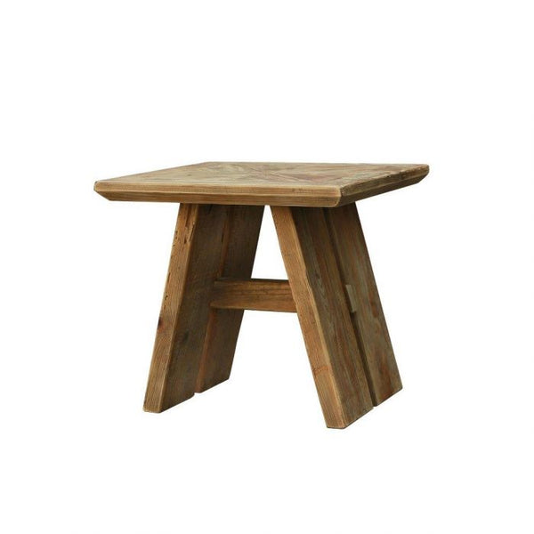 Amalfi Elroi Side Table Natural Wood Colour 45x45x45cm Amalfi’s beauty centres on its diversity – there are unique pieces to suit every taste. Decorative side tables are great accessories to enrich any corner of the home. This Elroi Side Table is both sty