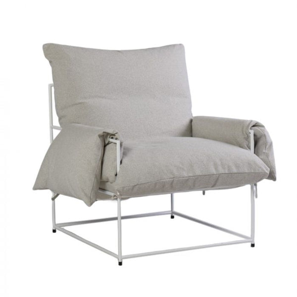 Amalfi Klein Chair Grey/White 92x85.5x74cm Amalfi’s beauty centres on its diversity – there are unique pieces to suit every taste. Decorative chairs are the perfect accessories to enrich any corner of the home.This Klein Chair is both stylish and practica