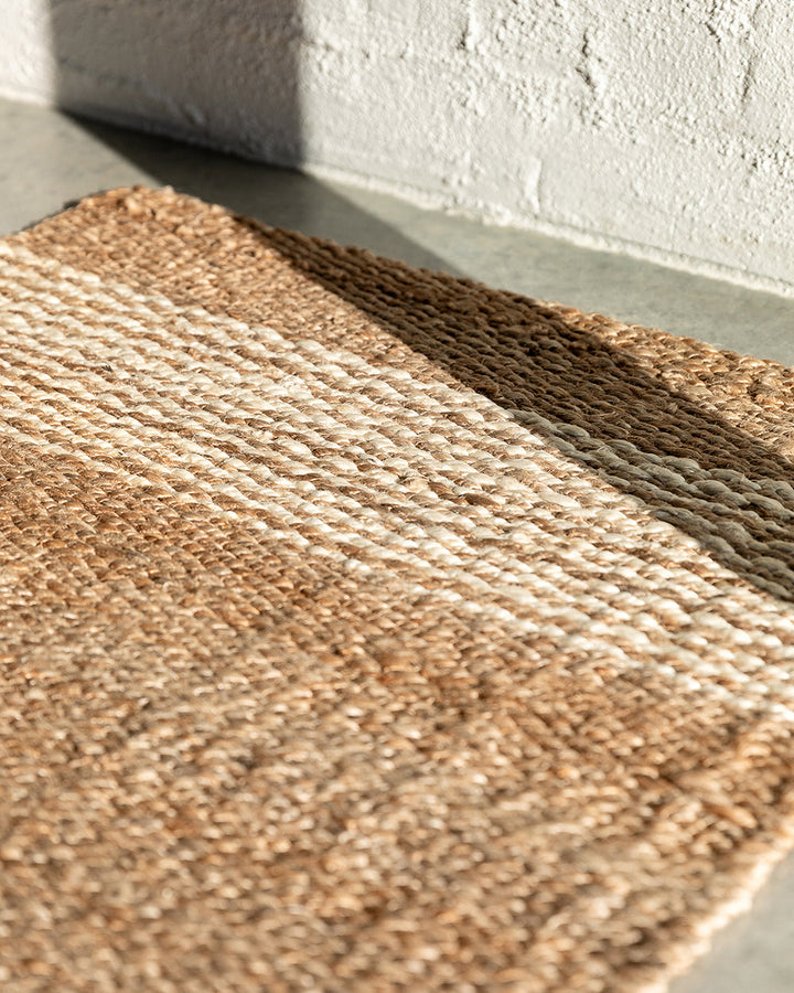 Anglesea Entrance Mat Make a subtle yet stylish statement with the low-profile design of the Anglesea entrance mat. Crafted from 100% jute with linear detailing, this understated mat is a durable, eco-friendly solution for trapping dirt and moisture. Aust