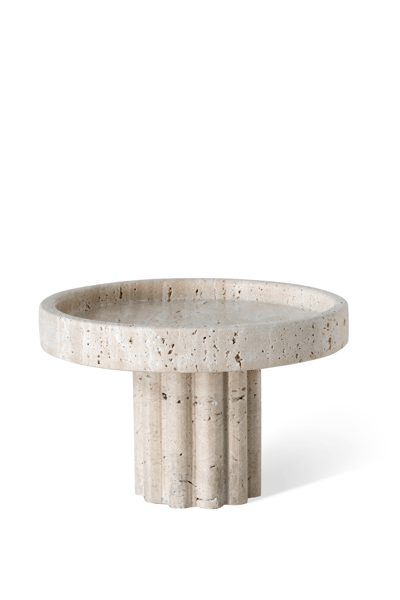 With the timeless pillar look leg design, the Column Tray is a perfect highlight to any room. Crafted from high quality natural stone, this tray could be used as a table organiser for perf