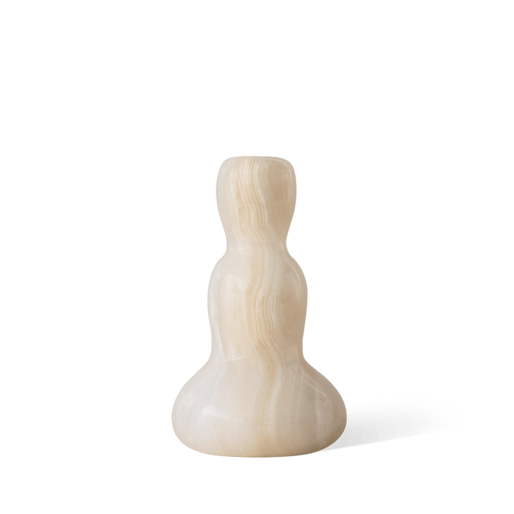 Flow Vase Accessories Available at BEON | The organic curves of the Flow Vase invite your gentle touch. Styled individually or not, with flowers or not, the sculptural shape of the vase makes itself an elegant masterpiece on the tabletop.