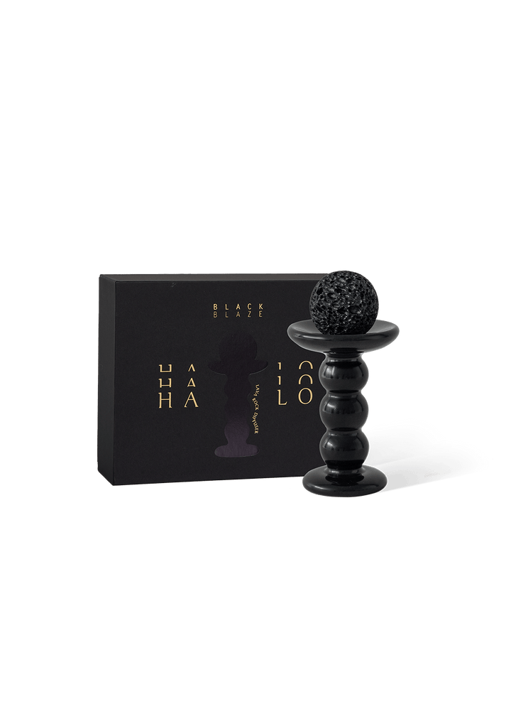 Halo Lava Rock Diffuser Set - Joie de Vivre Lava Rock Diffuser Available at BEON | The Halo Lava Rock Diffuser is a new way to enjoy scents. With the modern sculptural design, it will be a highlight to any home with a dural enjoyment of visual and smell.