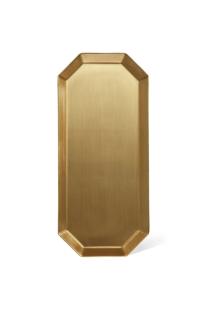 Hexa Brass Tray Pillar Candle Available at BEON | A perfect addition to our column candle collection. This brass candle tray is designed to display your pillar candle and take the candle drips. Also can be a great table organizer.