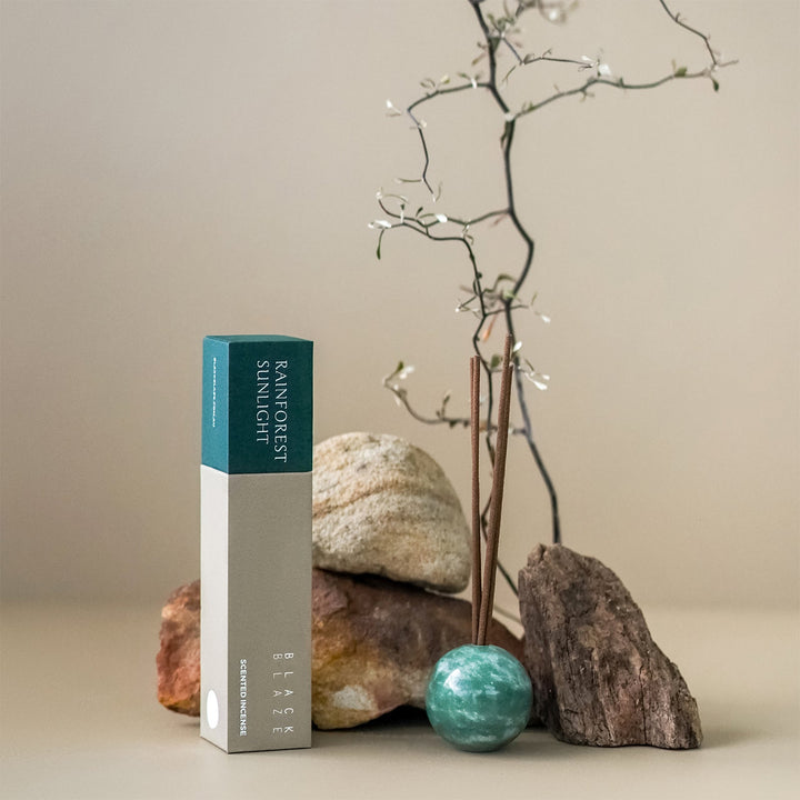 Rainforest Sunlight Scented Incense Scented Incense Available at BEON | Immerse yourself in a world of tranquility and sensory delight with our scented incense. Crafted with the finest ingredients, this incense is designed to elevate your space, creating