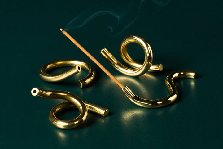 Buy online & save Brass Incense Holder (ii) |Subtle Bodies |BEON.COM.AU Solid brass incense holder, hand formed.Each piece comes highly polished but can be left to tarnish naturally.Presented in a Subtle bodies gift box.Created by our friends at Soft Baroque in London.Each piece is hand made and will vary in size and shape from those pictured. Incense Holders Subtle Bodies at BEON.COM.AU