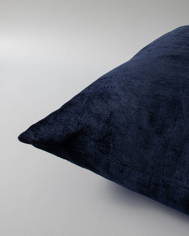 Bromley Square Cushion Embrace contemporary luxury with Bromley, a finely woven cotton and viscose slub velvet. Double-sided with a lustrous sheen, the opulent teal tone creates an effortlessly sophisticated aesthetic. Pair with our Bromley lumbar cushion