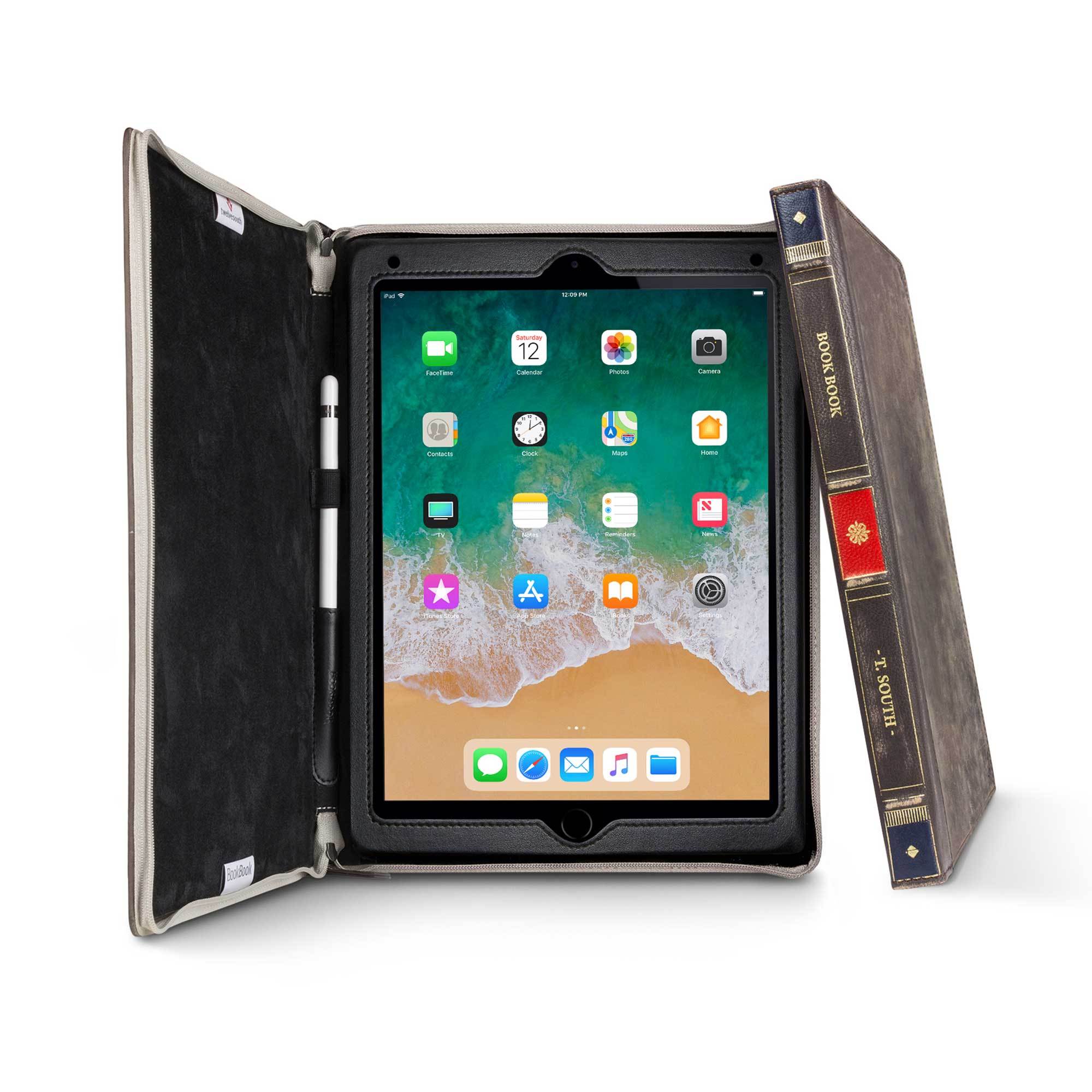 BookBook for iPad & iPad Pro, Hardback leather case - Twelve South