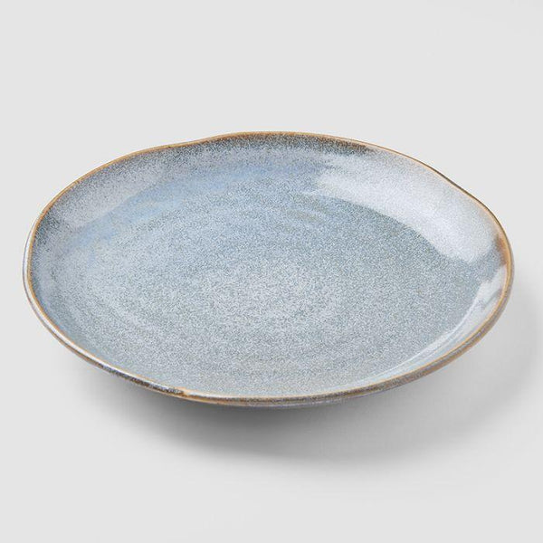 Save on Steel Grey Uneven Plate Made in Japan at BEON. 24.5cm diameter x 3cm height Uneven plate in Steel Grey design Use for your everyday dinner plate or on special occasions. Handmade in Japan. Microwave and dishwasher safe.