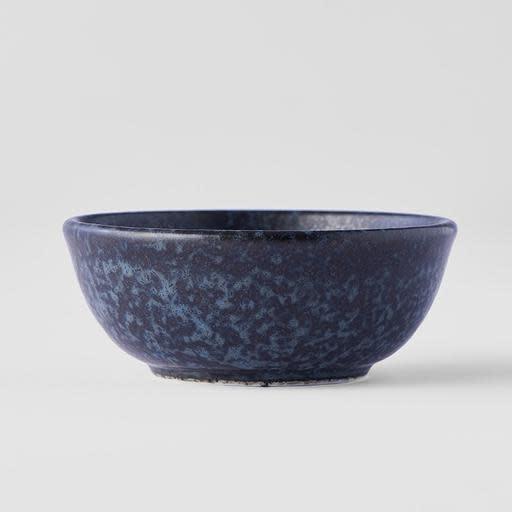 Save on BB Black Ramekin Made in Japan at BEON. 8.5cm diameter x 3.5cm height Ramekin in BB Black design A mottled black glaze highlighted with iridescent blue. Each piece has a unique dappled pattern determined by its position in the kiln during the firing process. A perfect dish for sauces to accompany dumplings, spring rolls and sausage rolls.Handcrafted in Japan. Microwave and dishwasher safe