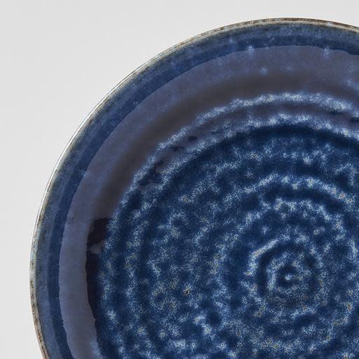 Save on Midnight Blue Dinner Plate Made in Japan at BEON. 24.5cm diameter x 4cm height Dinner plate in Midnight Blue designFeaturing a dark indigo gloss with subtle brown undertones. The glaze runs over a pattern of concentric circles. It works in perfect harmony with the rustic shapes made by the kiln. These are great as dinner plates for every day use or use for serving plates at dinner parties.Handcrafted in JapanDishwasher and microwave safe