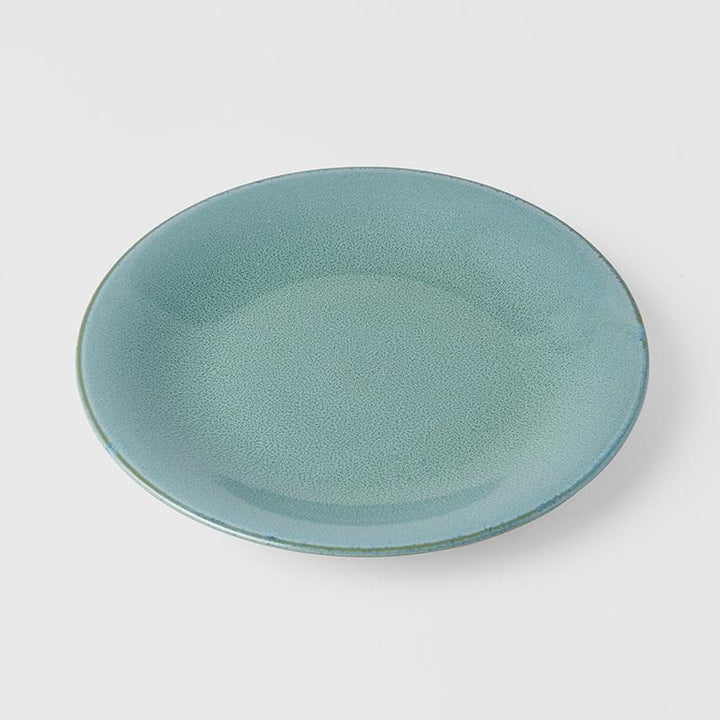 Save on Peacock Side Plate Made in Japan at BEON. 21cm diameter x 2.5cm height Side Plate in Peacock design This is a great size plate to use as a starter plate, for desserts or as a side plate for bread to accompany soup or casseroles. Handmade in JapanMicrowave and dishwasher safe