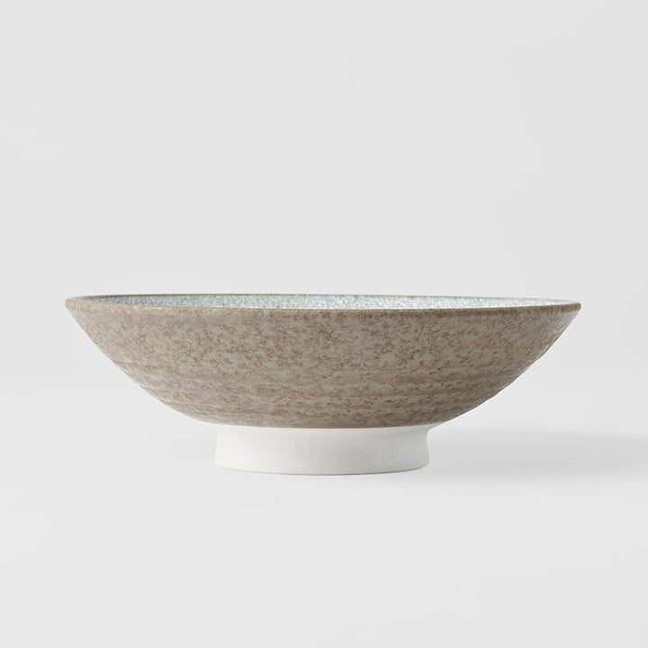 Ramen Bowl in Crazed Grey Design