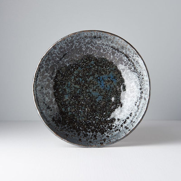 Black Pearl Large Shallow Bowl