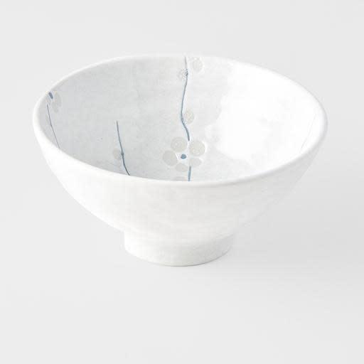 Save on White Blossom Medium Bowl Made in Japan at BEON. 16cm diameter x 7.5cm height Medium Bowl in White Blossom design The White Blossom range features a Sakura blossom motif on a powder white gloss glaze. The cherry blossom is a special flower for the people of Japan representing renewal and the ephemeral nature of life. Use these bowls for sides, rice, dips or snacks. They are a great sized bowl for breakfast cereals and desserts. Handcrafted in JapanMicrowave and dishwasher safe