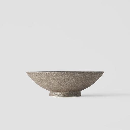 Save on Earth Ramen Bowl Made in Japan at BEON. 25cm diameter x 8cm height Ramen Bowl in Earth design The Earth range features a unique glaze with rustic tones with a focus on simple texture. When turned toward to the light, it shimmers silver. Traditionally used for ramen, this bowl can be used for curries, risottos, salads or pasta. The ramen bowl makes a great engagement or wedding gift. Handcrafted in JapanMicrowave and dishwasher safe