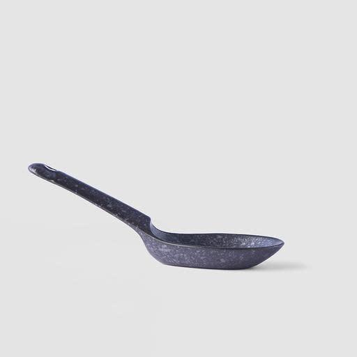 Save on Matte Black Small Spoon Made in Japan at BEON. 15cm length Small ceramic spoon in Matte Black design Use when serving ramen, noodles and soups. Handmade in Japan. Microwave and dishwasher safe.