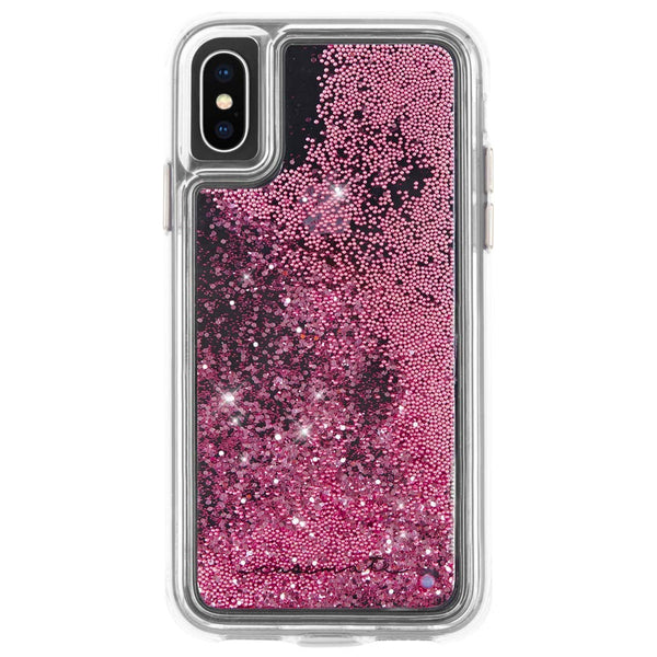 IPHONE XS/X CASEMATE WATERFALL GLITTER CASE - ROSE GOLD CM037708 Casemate