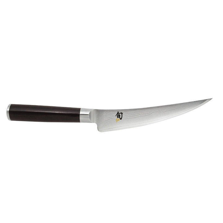 Buy online & save Shun Classic Gokuyo Boning / Fillet Knife 15cm |Shun |BEON.COM.AU Shun Classic Gokuyo Boning / Fillet Knife 15cm Model Number DM-0743   Shun Classic Knives have taken over 50 Years of manufacturing processes to form the perfect knife that it is. The clad-steel blade that is rust free with 16 layers of high carbon stainless steel clad onto each side of a VG10 &#... Shun at BEON.COM.AU
