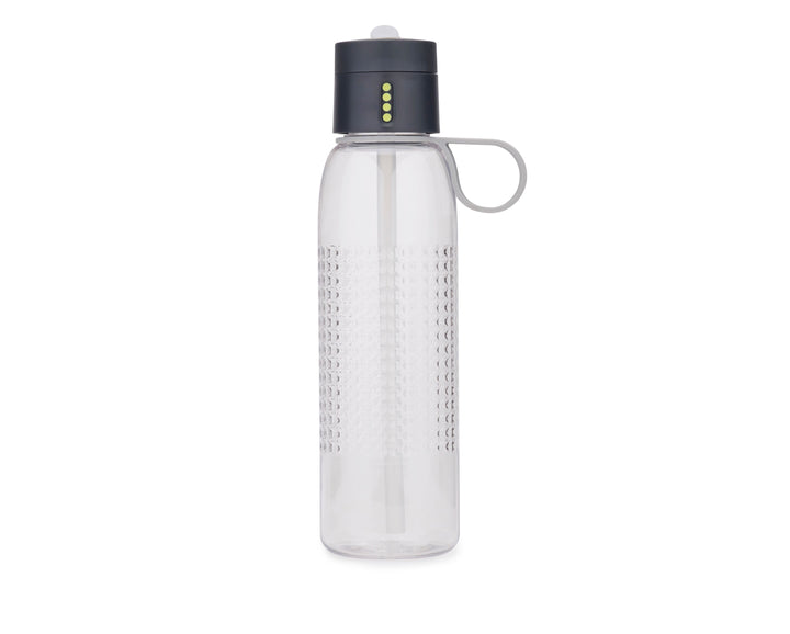 Buy online & save Dot Active Water Bottle | BEON.COM.AU  Track your daily hydration goals with this cleverly designed water bottle. The lid displays a new dot each time you refill so you can easily keep count of the number of bottles you drink.  Leakproof lid records number of bottles drunk New dot appears every time you refill and close lid Made from... Joseph Joseph at BEON.COM.AU