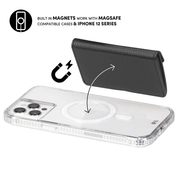 iPhone 13/12 Series CASEMATE MagSafe Wallet Pocket - Black CM046350 CASEMATE