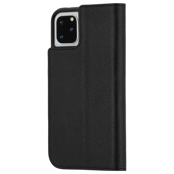 iPhone 11 Pro (5.8") CaseMate Leather Wallet Folio Case - Black CM039500 Casemate