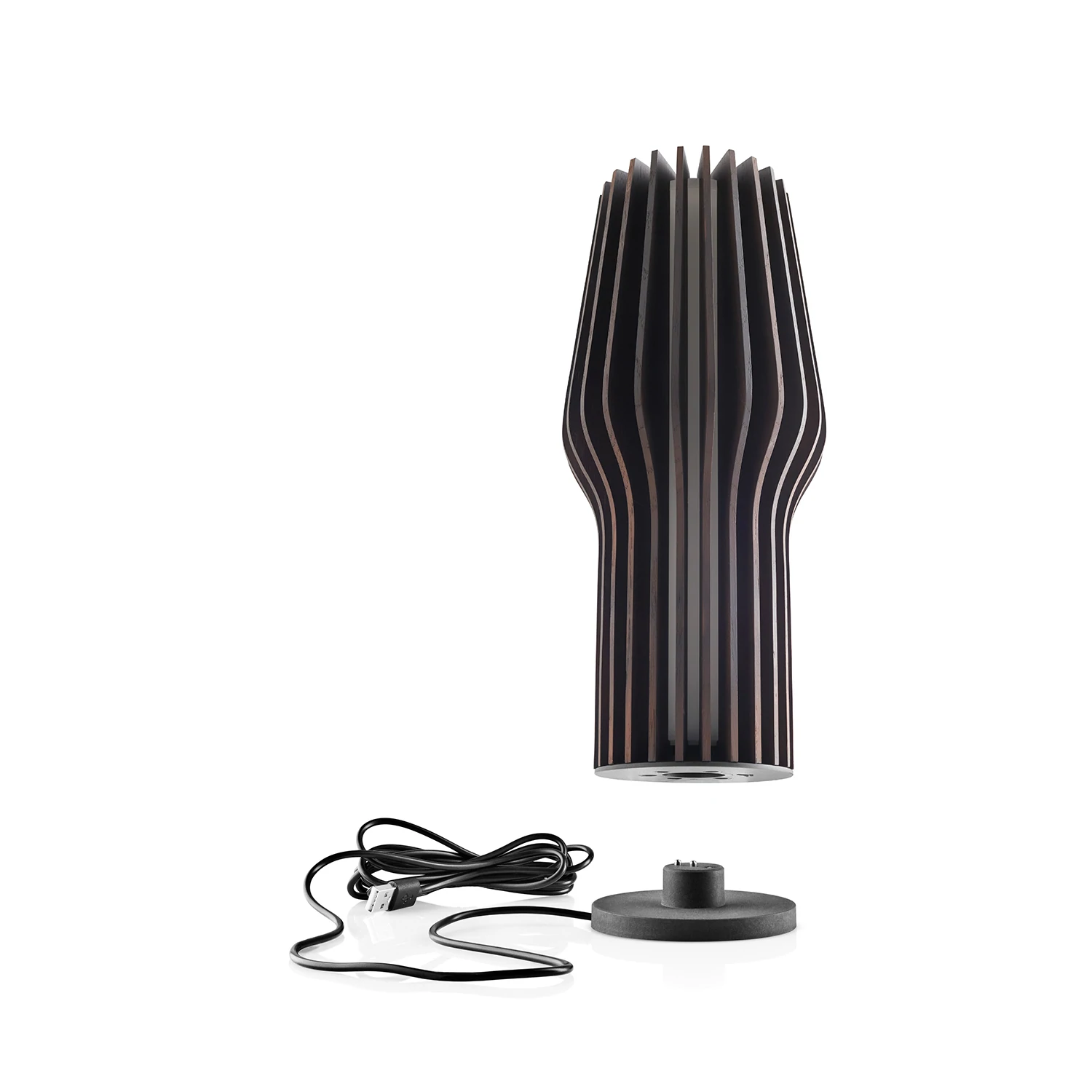 Buy Eva Solo Radiant Table Lamp in Smoke Table Lamps Add a touch of hygge to any space with the Eva Solo Cordless Table Lamp. Featuring a smoke-coloured design, this lamp is ideal for brightening up shelves, balconies, and patios without the hassle of cor