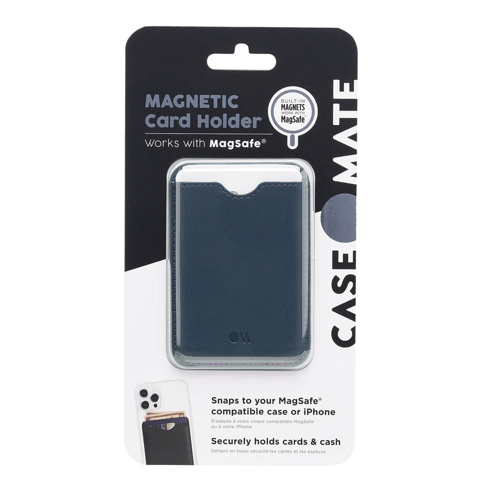iPhone 13/12 Series CASEMATE CardHolder Work With MagSafe - Admiral Blue CM047774 CASEMATE