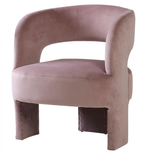 Amalfi Formes Chair Dusty Pink 67.5x66.5x81.5cm Amalfi’s beauty centres on its diversity – there are unique pieces to suit every taste.Decorative chairs are great for enriching any space.This Formes Chair is both stylish and practical.Made from MFD, fabri