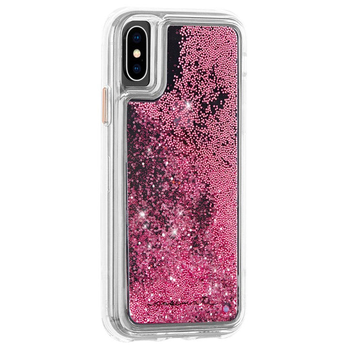 IPHONE XS/X CASEMATE WATERFALL GLITTER CASE - ROSE GOLD CM037708 Casemate