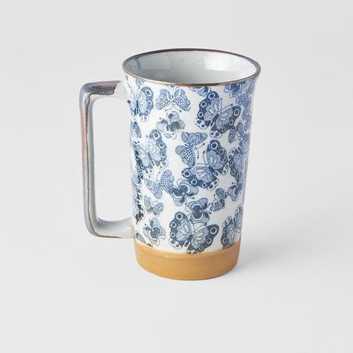 Save on Butterfly Desn Large Mug With Handle 13h 400ml C1371 Made in Japan at BEON. made in japan