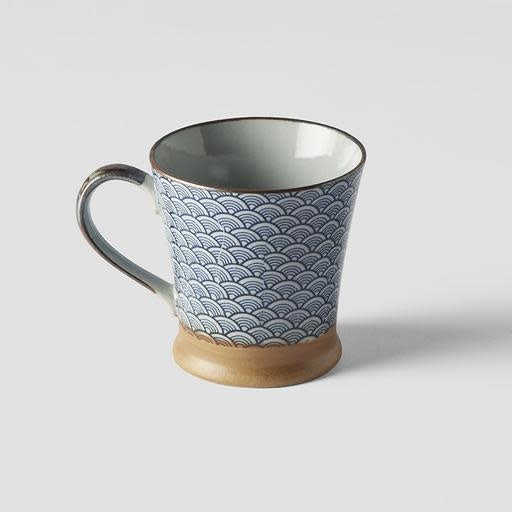 Save on Indigo Wave Desn Small Mug With Handle 9h 250ml C1360 Made in Japan at BEON. made in japan