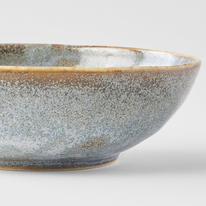 Small Oval Bowl 14cm / Steel Grey glaze