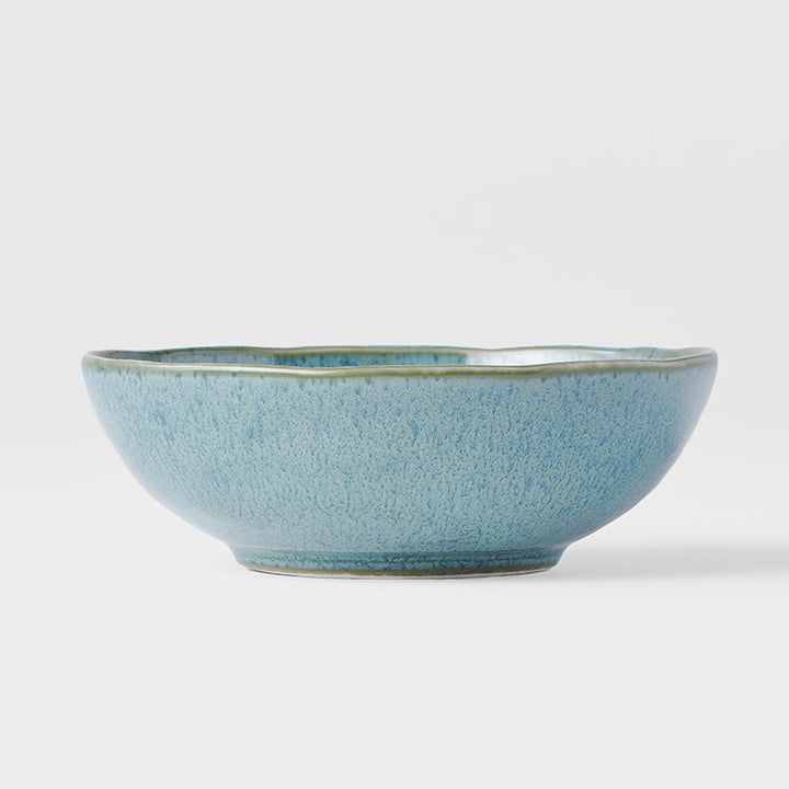 Small Oval Bowl 14cm / Peacock Glaze