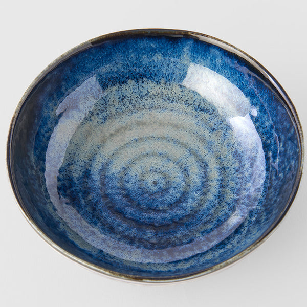 Save on Small Bowl 15 m / Indigo Blue Glaze Made in Japan at BEON. The Indigo Blue range is designed and made in Gifu prefecture, Japan.15cm diameter5cm heightMade of 'Minoyaki' porcelain, fired at a high temperature and hand finished in Gifu prefecture, Japan. The Indigo Blue range is one of our most popular glazes due the richness and depth of colour. A unique dappling effect means no two are the same. Local designers collaborate with this kiln to bring their ideas to life. This popular kiln is a hive of