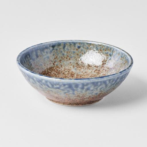 Save on Earth & Sky Small Shallow Bowl 13d 4.5h C9015 Made in Japan at BEON. made in japan
