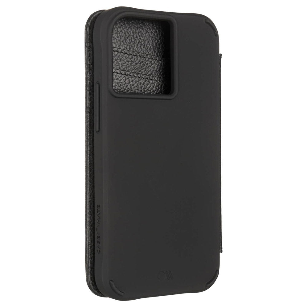 iPhone 13 Pro (6.1") CASEMATE Tough Wallet Folio Case W/MagSafe - Black CM046890 CASEMATE