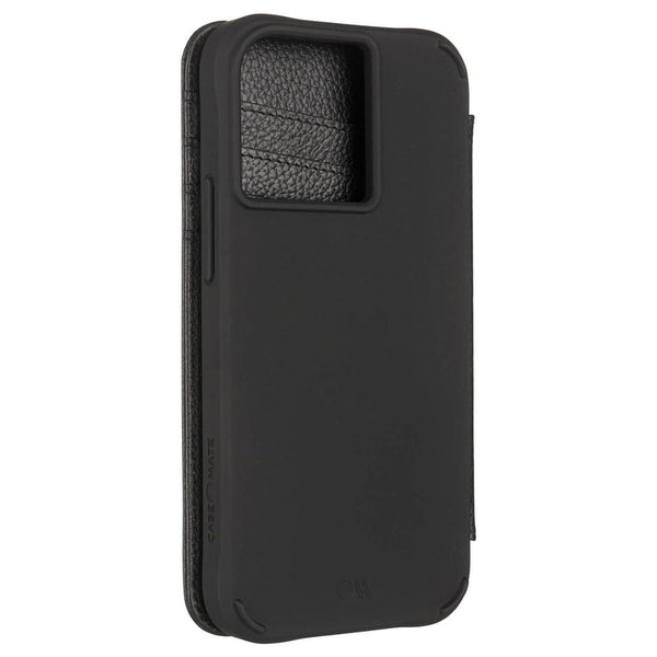 iPhone 13 Pro (6.1") CASEMATE Tough Wallet Folio Case W/MagSafe - Black CM046890 CASEMATE